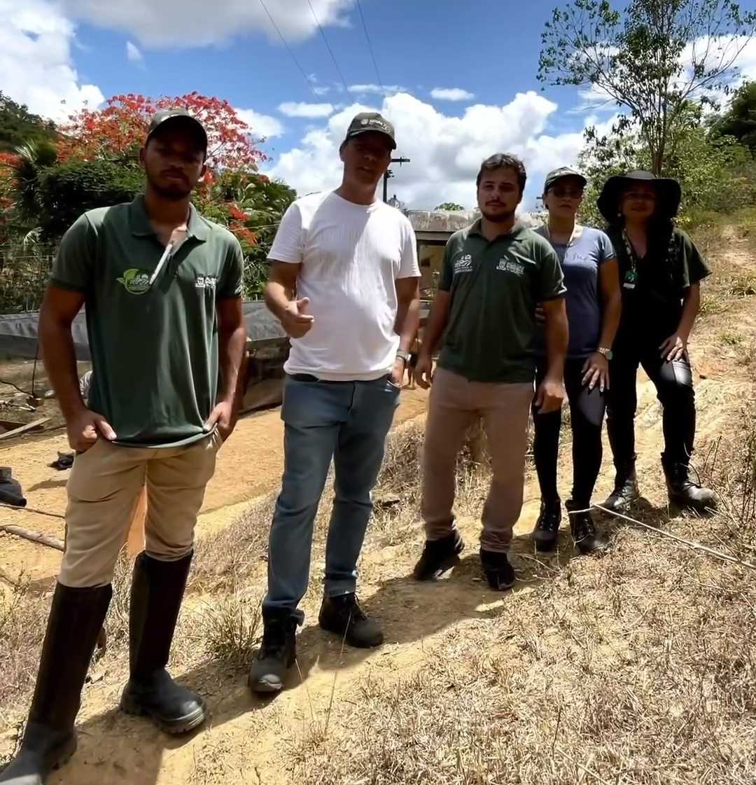 Camacã: Prefeitura de Camacã e SENAR implanta viveiro de mudas de cacau na Associação Comunitária Entre Rios